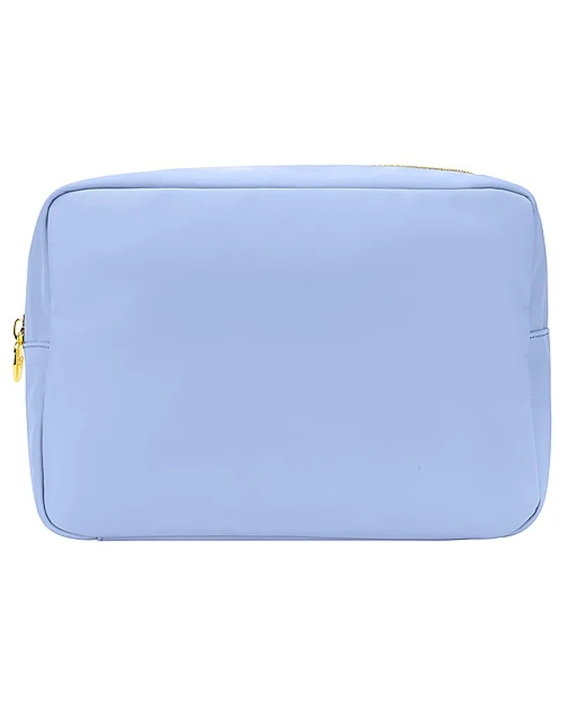 Stoney Clover Lane GROSSE TASCHE MIT KLASSISCHER FORM CLASSIC LARGE POUCH in Blue Blue