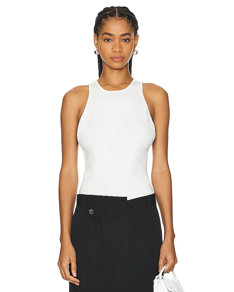 St. Agni TOP V BACK in White White