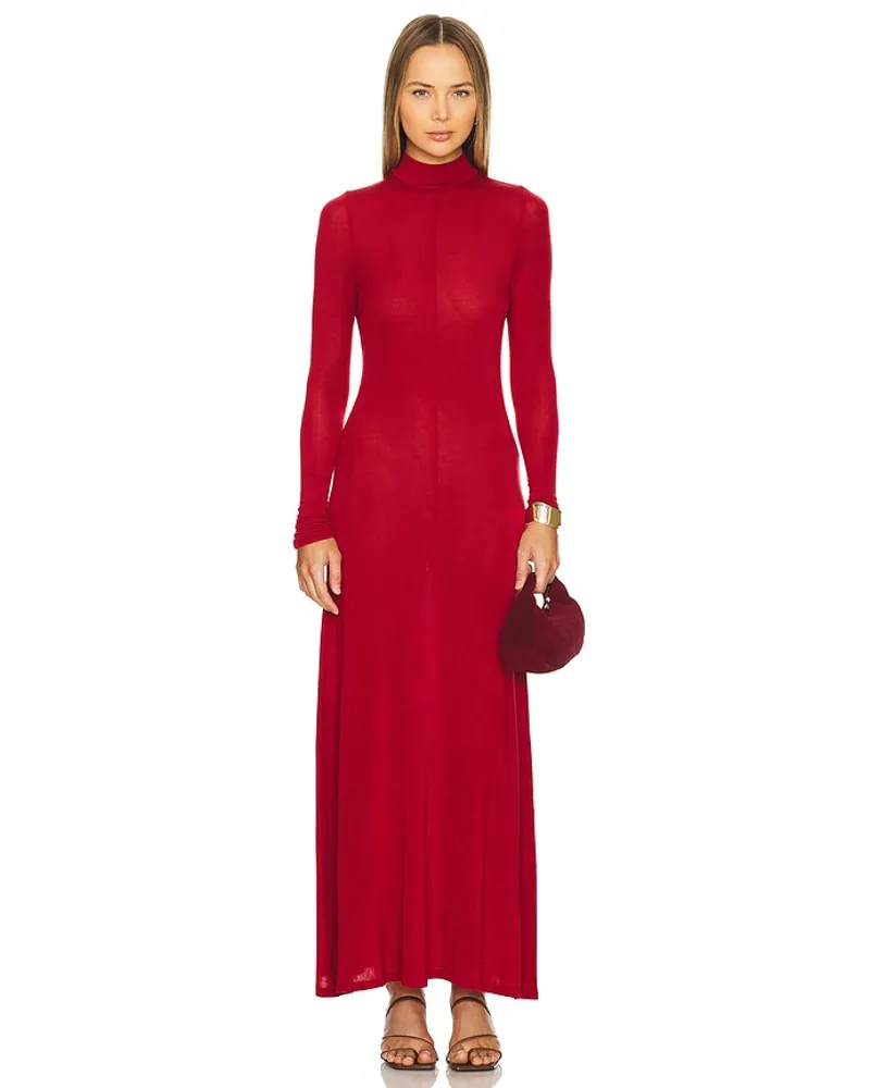 St. Agni MAXIKLEID in Red Red