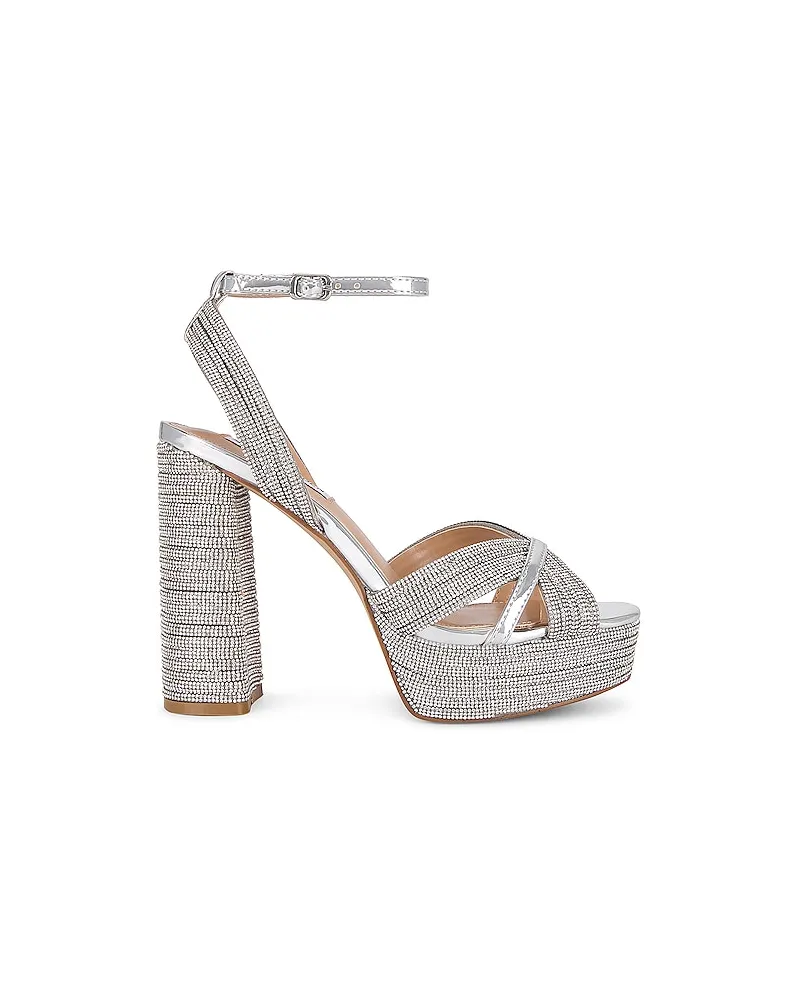 Steve Madden SANDALE LAUREL in Metallic Silver Metallic