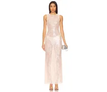 MAXIKLEID RENA LACE in Nude