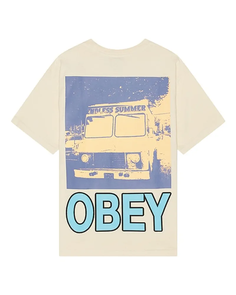 Obey SHIRTKLEIDER ENDLESS SUMMER in Light Grey Light