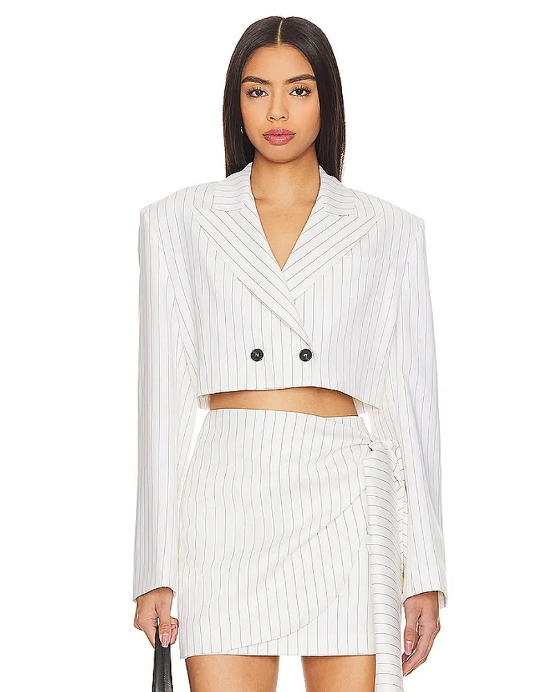 MSGM BLAZER in White White