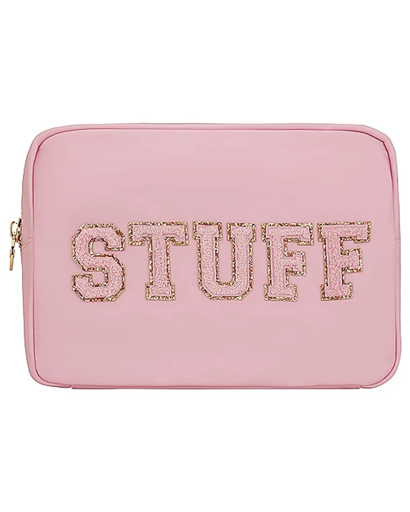 Stoney Clover Lane GROSSER BEUTEL STUFF LARGE POUCH in Pink Pink