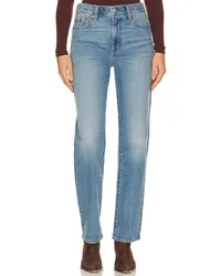 PISTOLA KLASSISCHE MID-RISE-JEANS MIT GERADEM BEIN DREW in Blue Blue