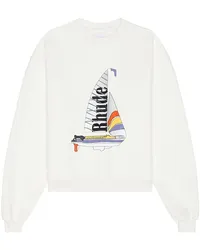 RHUDE SWEATSHIRT in White White