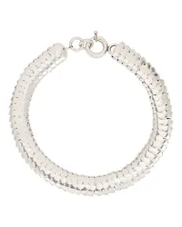 Isabel Marant CHOKER ELIA in Metallic Silver Metallic