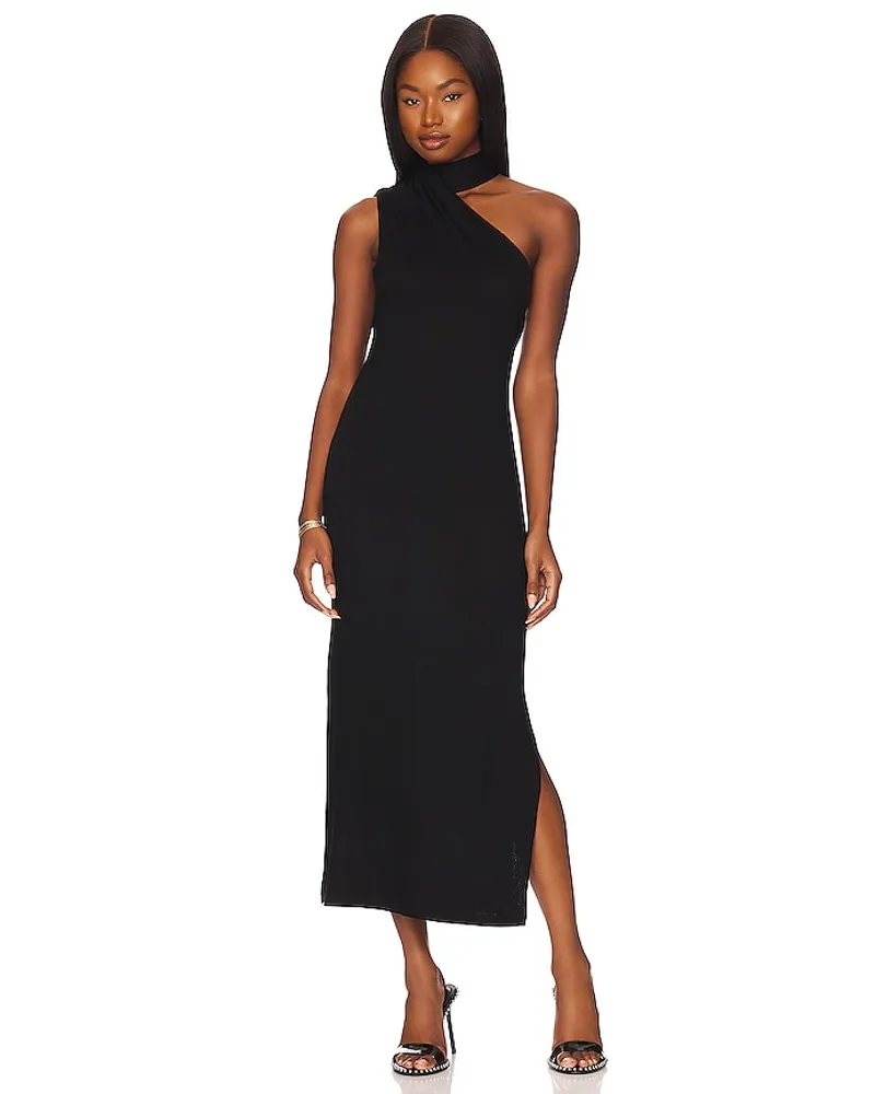 LnA Clothing MIDI-KLEID ORLA in Black Black