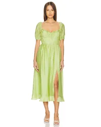 ASTR the Label MIDI-KLEID LUNARIA in Green Green