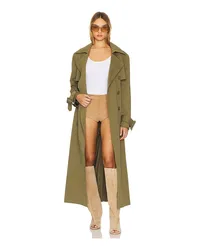 AEXAE TRENCHCOAT CARGO in Olive Olive