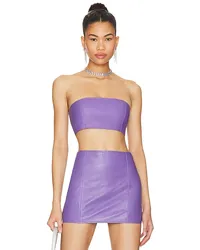 Camila Coelho OBERTEIL LEATHER in Lavender Lavender