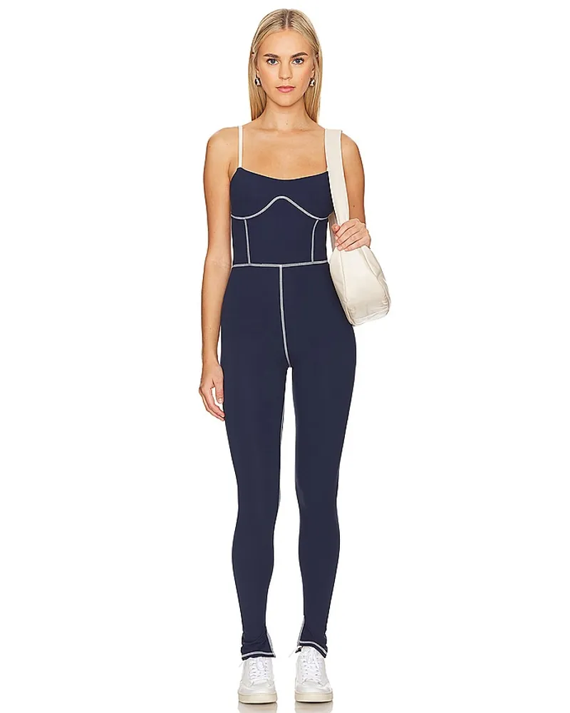 WeWoreWhat JUMPSUIT SILHOUETTE in Navy Navy