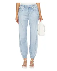 Rag & Bone JOGGING-STYLE MIRAMAR in Denim-Light Denim-light