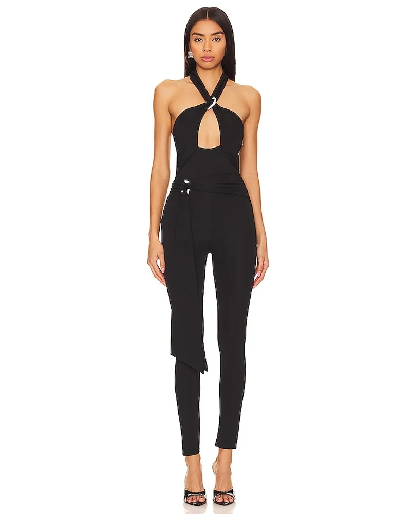 Camila Coelho JUMPSUIT DELTA in Black Black