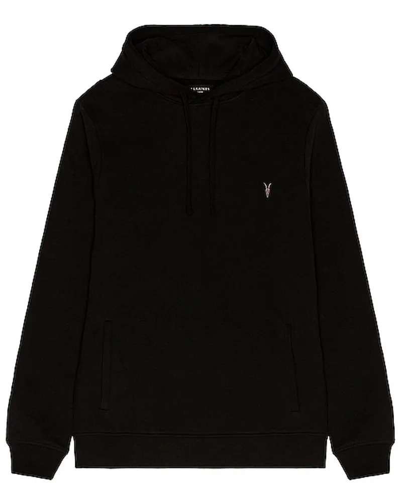 AllSaints HOODIE RAVEN in Black Black