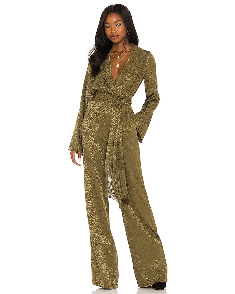 House of Harlow 1960 JUMPSUIT ROSSI in Olive Olive