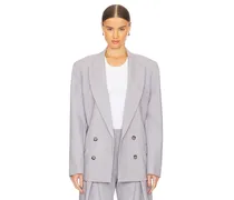 BLAZER NOLAN DOUBLE BREASTED in Light Grey