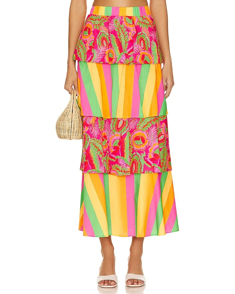 Show Me Your Mumu MIDIROCK FULL SWING in Pink Pink