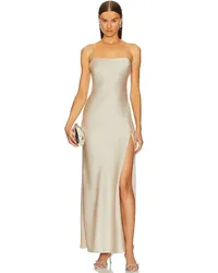 Song of Style KLEID ANISTON in Metallic Neutral Metallic