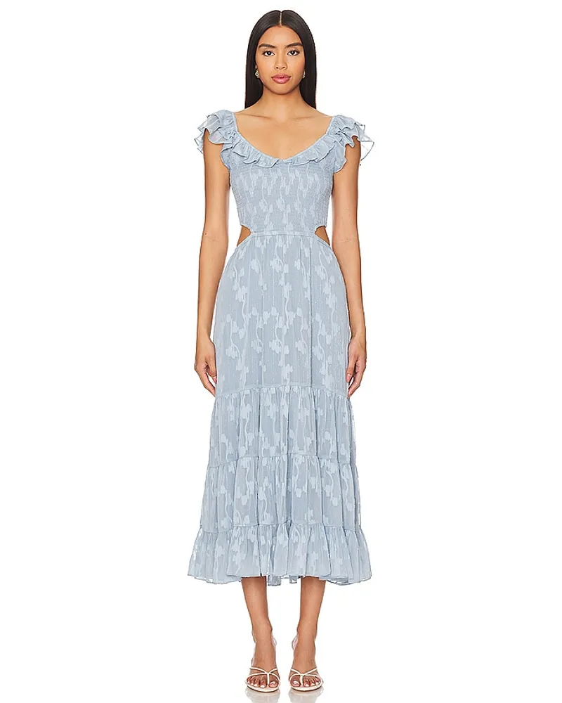 HEARTLOOM MIDI-KLEID KRISTI in Baby Blue Baby