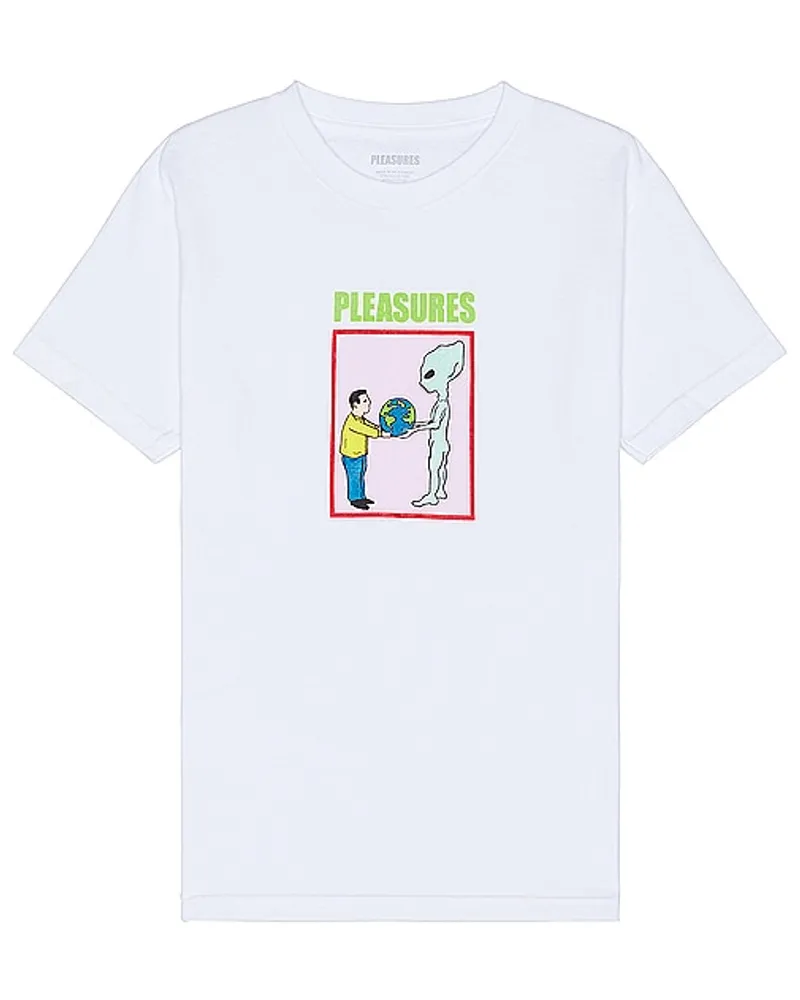 PLEASURES TOPS in White White