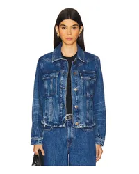 Free People JEANSJACKE JADE in Blue Blue