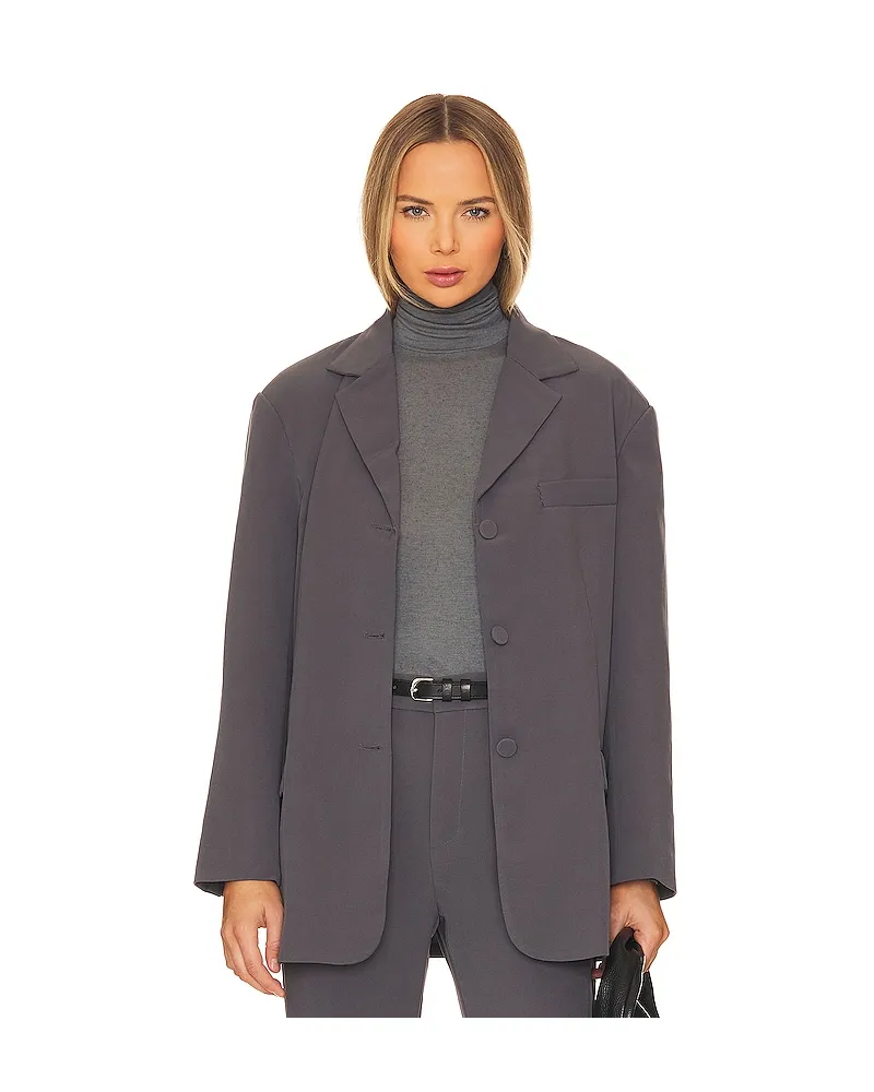 Bardot OVERSIZED-BLAZER AKIA in Charcoal Charcoal