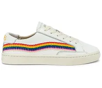 SNEAKERS RAINBOW WAVE in White