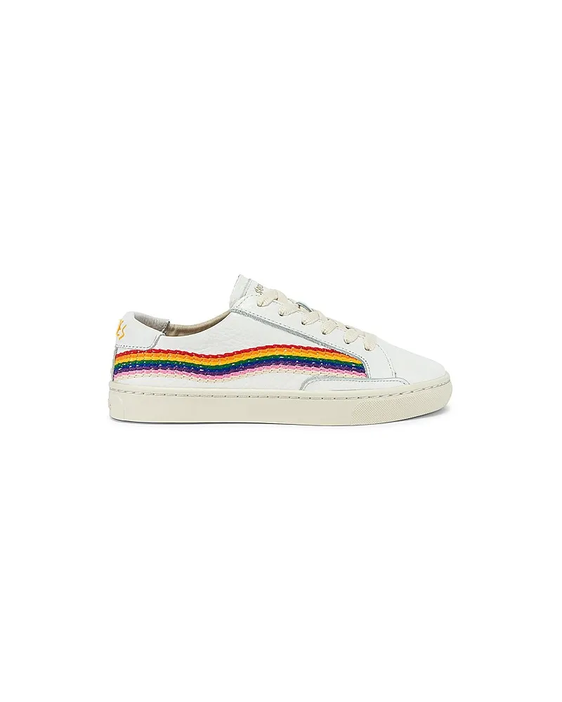 Soludos SNEAKERS RAINBOW WAVE in White White