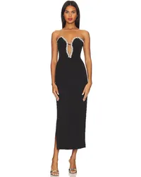 Bardot MIDI-KLEID ELENI DIAMANTE in Black Black