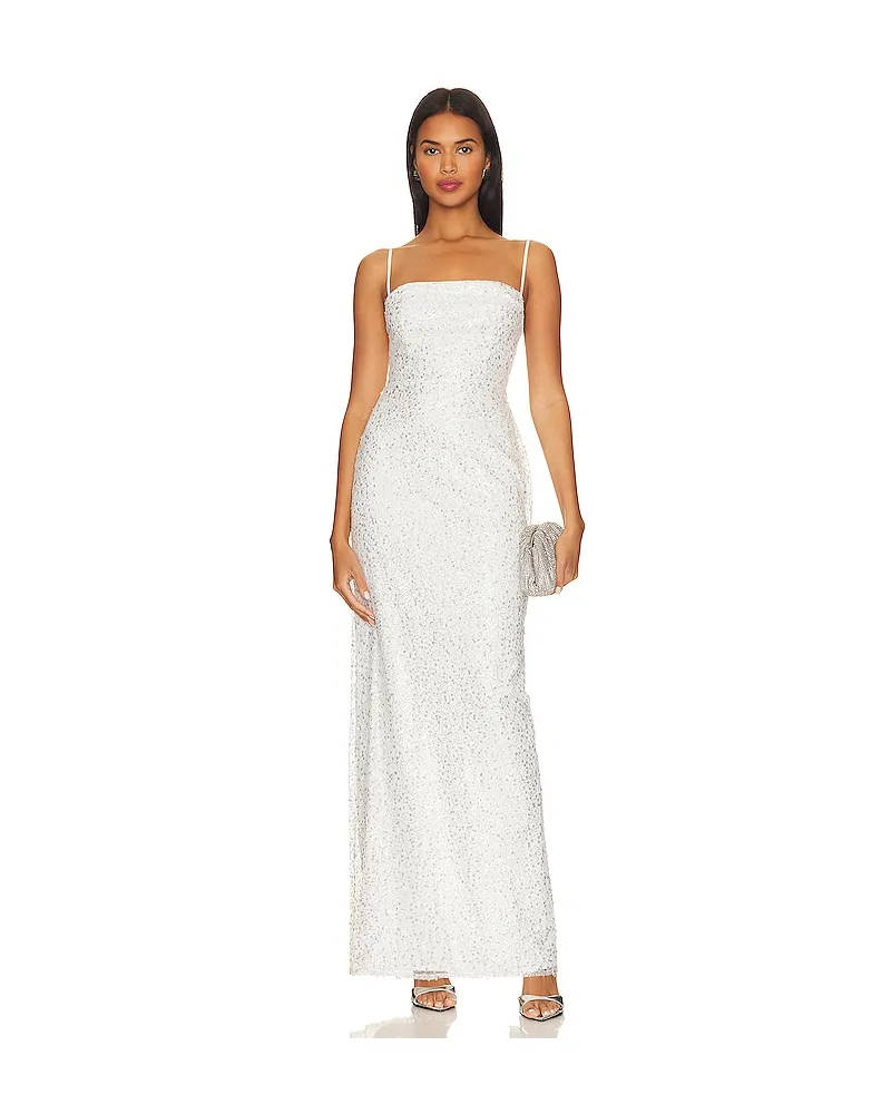 MAJORELLE ABENDKLEID GALLERIA in Ivory Ivory