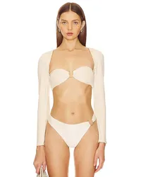 JADE SWIM BOLEROJACKE MACI in Cream Cream