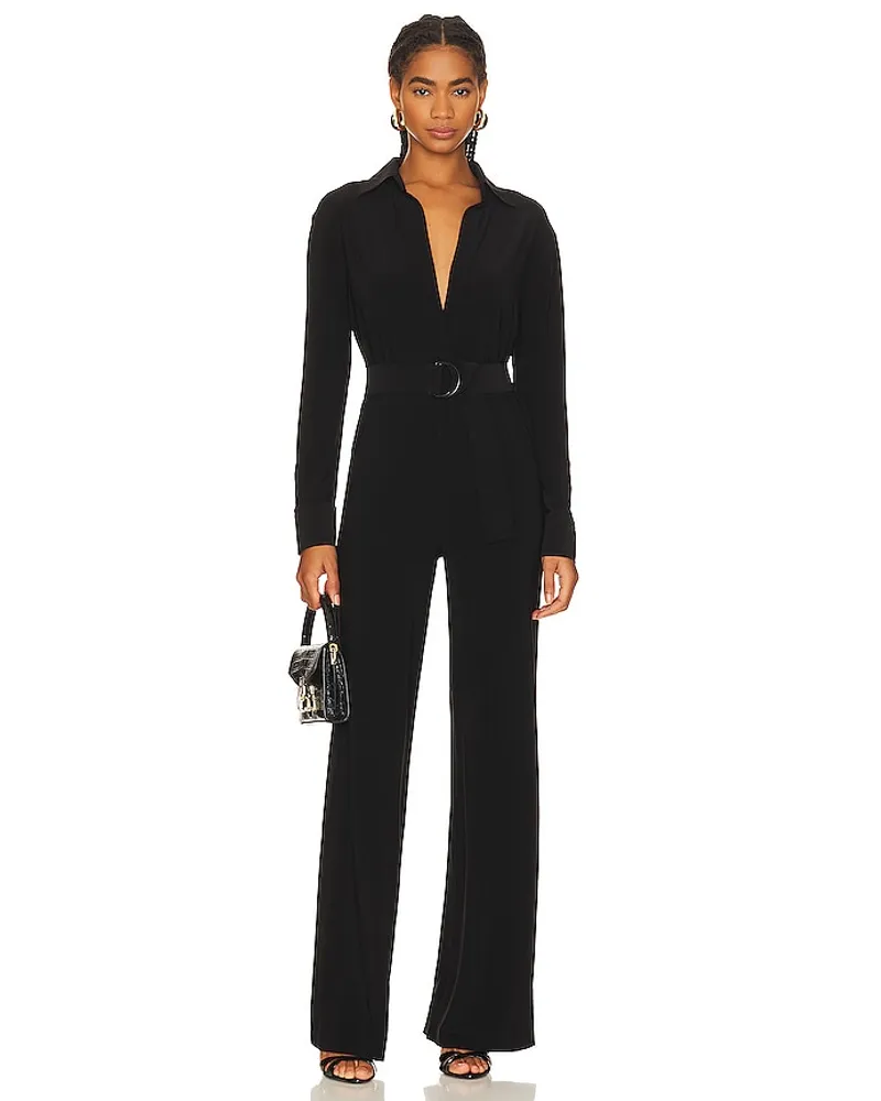 Norma Kamali JUMPSUIT in Black Black