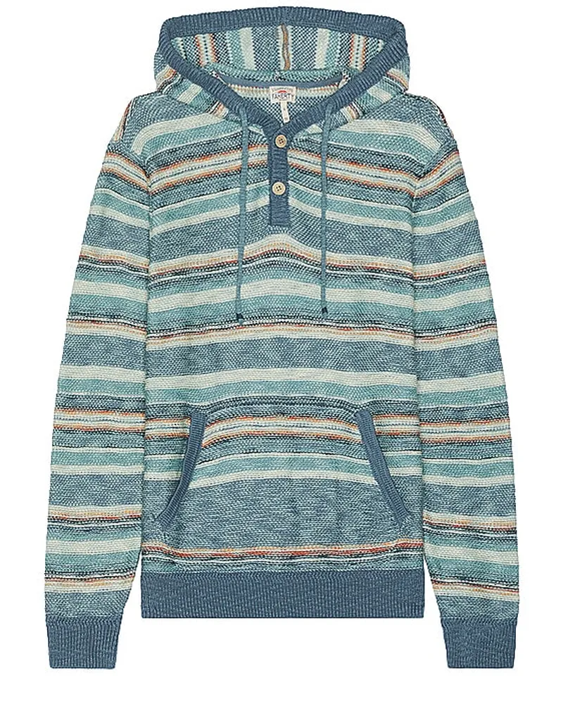 Faherty HOODIE in Blue Blue