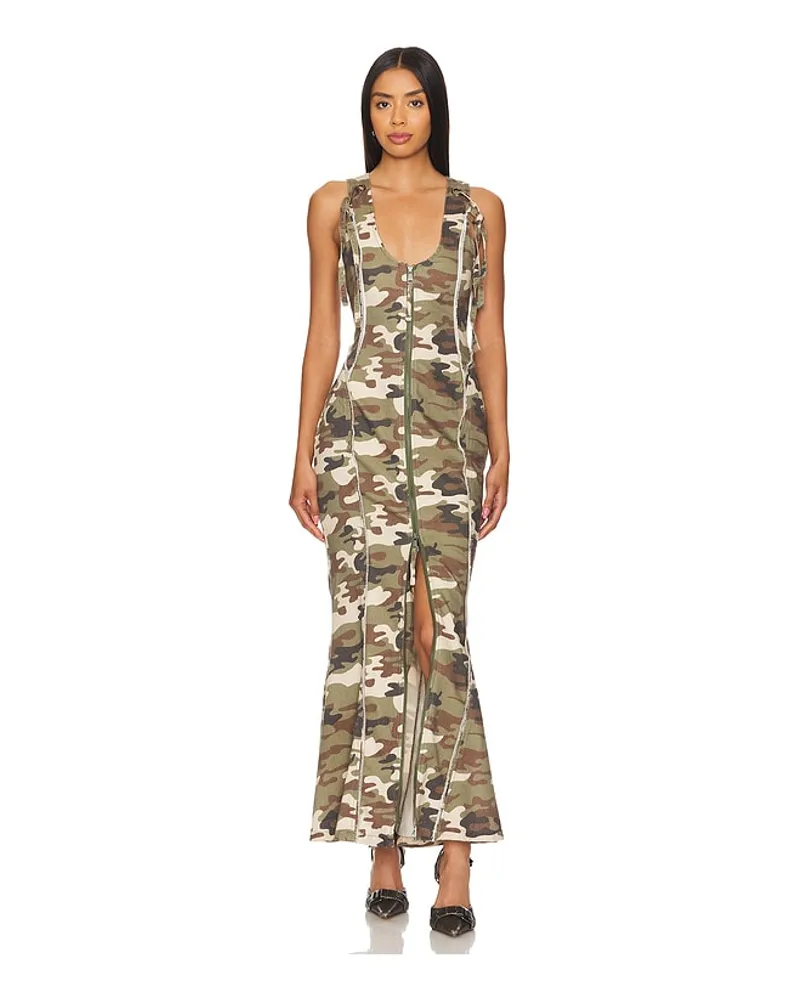 AFRM MIDI-KLEID MAISE in Army Army