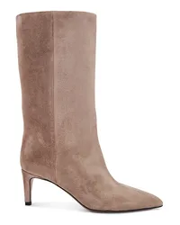 Paris Texas HALBHOHE STIEFEL STILETTO 60 in Taupe Taupe