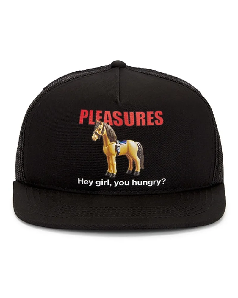 PLEASURES HUT HORSE in Black Black