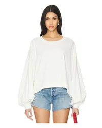 Free People SWEATSHIRT FREE PEOPLE TRISH in White White