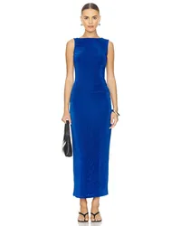 MINKPINK MIDI-KLEID LUMINO in Blue Blue