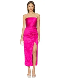 Bardot MIDI-KLEID YANA in Fuchsia Fuchsia