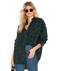 superdown FLANELLBLUSE AUDRIANA in Green Green