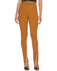 h:ours LEGGINGS ALLISON in Burnt Orange Burnt