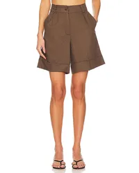 Faithfull The Brand SHORTS CAMPANIA in Brown Brown