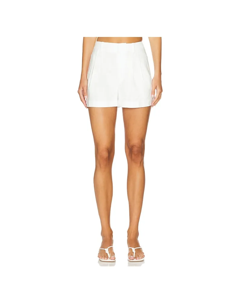 Alice + Olivia SHORTS MIT FALTEN CONRY in White White