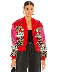 Hayley Menzies BOMBERJACKE in Red Red