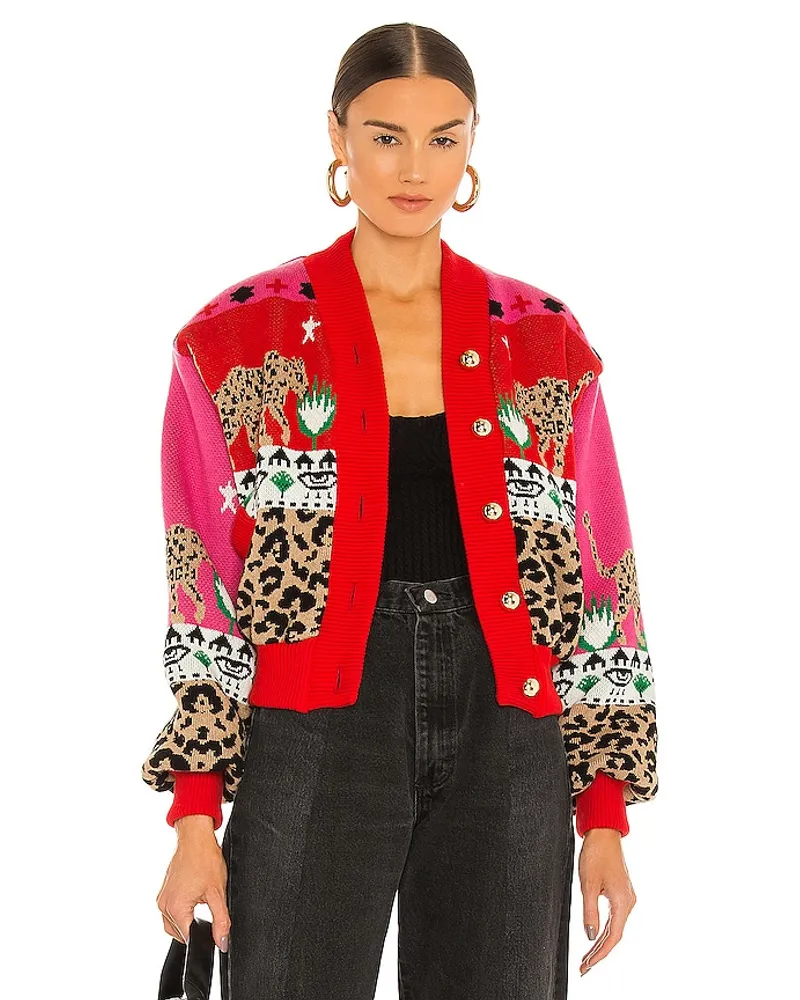 Hayley Menzies BOMBERJACKE in Red Red