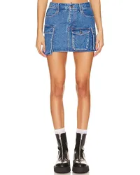 Bardot CARGO MINI SKIRT ZERAH in Blue Blue