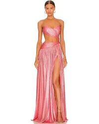 Retrofête MAXIKLEID AGLAIA in Coral Coral