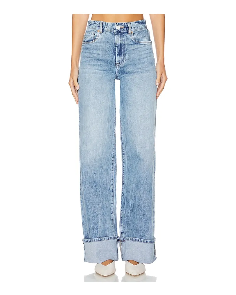 BLANKNYC JEANS MIT WEITEM BEIN in Blue Blue