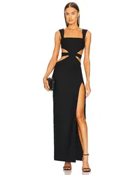 Michael Costello ABENDKLEID SADIE in Black Black